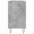 Dulap pentru baie, gri beton, 80x33x60 cm, lemn compozit GartenMobel Dekor