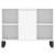 Dulap pentru baie, alb, 80x33x60 cm, lemn compozit GartenMobel Dekor
