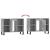 Dulap pentru baie, gri beton, 80x33x60 cm, lemn compozit GartenMobel Dekor