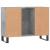 Dulap pentru baie, gri beton, 80x33x60 cm, lemn compozit GartenMobel Dekor