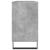 Dulap pentru baie, gri beton, 80x33x60 cm, lemn compozit GartenMobel Dekor