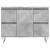 Dulap pentru baie, gri beton, 80x33x60 cm, lemn compozit GartenMobel Dekor
