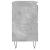Dulap pentru baie, gri beton, 80x33x60 cm, lemn compozit GartenMobel Dekor
