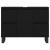 Dulap pentru baie, negru, 80x33x60 cm, lemn compozit GartenMobel Dekor