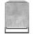 Dulap pentru discuri gri beton, 121x38x48 cm, lemn prelucrat GartenMobel Dekor