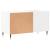 Dulap de discuri, alb, 85x38x48 cm, lemn prelucrat GartenMobel Dekor