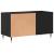 Dulap pentru discuri, negru, 85x38x48 cm, lemn prelucrat GartenMobel Dekor