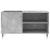 Dulap de discuri, gri beton, 85x38x48 cm, lemn prelucrat GartenMobel Dekor