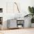 Dulap de discuri, gri beton, 85x38x48 cm, lemn prelucrat GartenMobel Dekor