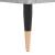 Dulap de discuri, gri beton, 85x38x48 cm, lemn prelucrat GartenMobel Dekor