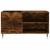 Dulap pentru discuri stejar afumat 85x38x48 cm lemn prelucrat GartenMobel Dekor