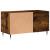 Dulap pentru discuri stejar afumat 85x38x48 cm lemn prelucrat GartenMobel Dekor