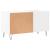 Dulap de discuri, alb, 85x38x48 cm, lemn prelucrat GartenMobel Dekor