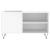 Dulap de discuri, alb, 85x38x48 cm, lemn prelucrat GartenMobel Dekor