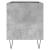 Dulap de discuri, gri beton, 85x38x48 cm, lemn prelucrat GartenMobel Dekor