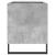 Dulap de discuri, gri beton, 85x38x48 cm, lemn prelucrat GartenMobel Dekor