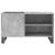 Dulap de discuri, gri beton, 85x38x48 cm, lemn prelucrat GartenMobel Dekor
