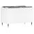 Dulap de discuri, alb, 74,5x38x48 cm, lemn prelucrat GartenMobel Dekor