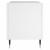 Dulap de discuri, alb, 74,5x38x48 cm, lemn prelucrat GartenMobel Dekor