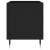 Dulap pentru discuri, negru, 74,5x38x48 cm, lemn prelucrat GartenMobel Dekor