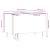 Dulap de discuri, alb, 74,5x38x48 cm, lemn prelucrat GartenMobel Dekor