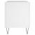 Dulap de discuri, alb, 74,5x38x48 cm, lemn prelucrat GartenMobel Dekor
