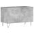 Dulap pentru discuri, gri beton, 74,5x38x48 cm, lemn prelucrat GartenMobel Dekor
