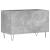 Dulap pentru discuri, gri beton, 74,5x38x48 cm, lemn prelucrat GartenMobel Dekor