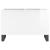 Dulap pt discuri, alb extralucios 74,5x38x48 cm lemn prelucrat GartenMobel Dekor