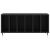 Comodă discuri, negru, 100x38x48 cm, lemn prelucrat GartenMobel Dekor