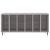 Dulap pentru discuri gri sonoma, 100x38x48 cm, lemn prelucrat GartenMobel Dekor