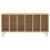 Dulap pentru discuri stejar sonoma 100x38x48 cm, lemn prelucrat GartenMobel Dekor
