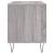 Dulap pentru discuri gri sonoma, 100x38x48 cm, lemn prelucrat GartenMobel Dekor