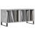 Dulap pentru discuri gri beton, 100x38x48 cm, lemn prelucrat GartenMobel Dekor