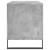 Dulap pentru discuri gri beton, 100x38x48 cm, lemn prelucrat GartenMobel Dekor