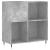 Dulap pentru discuri gri beton 84,5x38x89 cm lemn compozit GartenMobel Dekor