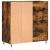 Dulap pentru discuri stejar fumuriu 84,5x38x89 cm lemn compozit GartenMobel Dekor