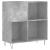 Dulap pentru discuri gri beton 84,5x38x89 cm lemn compozit GartenMobel Dekor