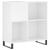 Dulap pentru discuri, alb, 84,5x38x89 cm, lemn compozit GartenMobel Dekor