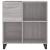 Dulap pentru discuri gri sonoma 84,5x38x89 cm lemn compozit GartenMobel Dekor