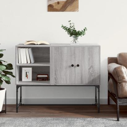 Servantă, gri sonoma, 100x40x79,5 cm, lemn prelucrat GartenMobel Dekor