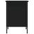 Dulap pentru pantofi, negru, 38x35x50 cm, lemn compozit GartenMobel Dekor