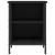 Dulap pentru pantofi, negru, 38x35x50 cm, lemn compozit GartenMobel Dekor
