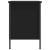 Pantofar, negru, 69x35x50 cm, lemn compozit GartenMobel Dekor