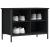 Pantofar, negru, 69x35x50 cm, lemn compozit GartenMobel Dekor