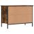 Pantofar, stejar fumuriu, 69x35x50 cm, lemn compozit GartenMobel Dekor