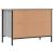Pantofar, gri sonoma, 69x35x50 cm, lemn compozit GartenMobel Dekor