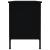 Pantofar, negru, 100x35x55 cm, lemn prelucrat GartenMobel Dekor