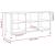 Pantofar, stejar maro, 100x35x50 cm, lemn prelucrat GartenMobel Dekor