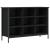 Pantofar, negru, 100x35x70 cm, lemn compozit GartenMobel Dekor